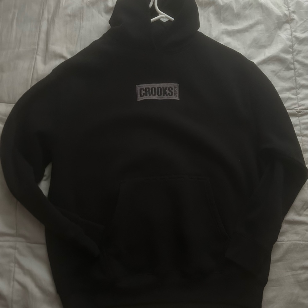 Crooks & Castles Classic Black Hoodie